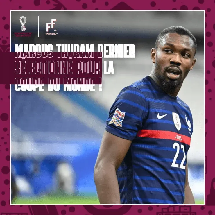 Marcus Thuram es el último nominado en Francia