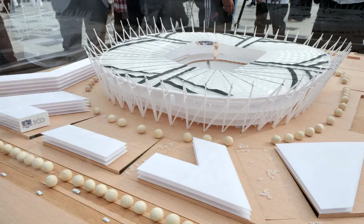 Periodista de ESPN explica: no hay segunda maqueta para el nuevo estadio Monumental de Colo Colo.