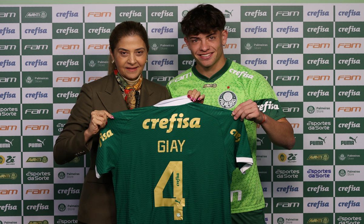 Três Posições de Giay para Atuar no Palmeiras