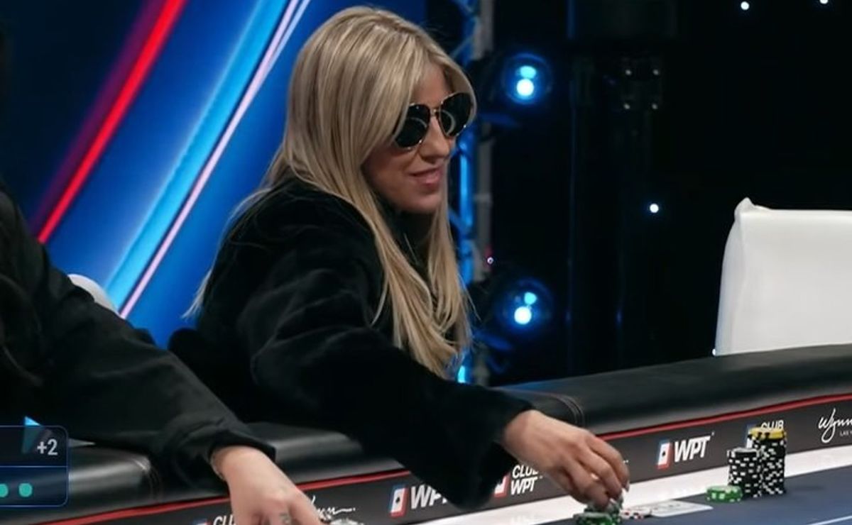 Dez minutos e hero fold insano: Kristen Foxen dá show no WPT