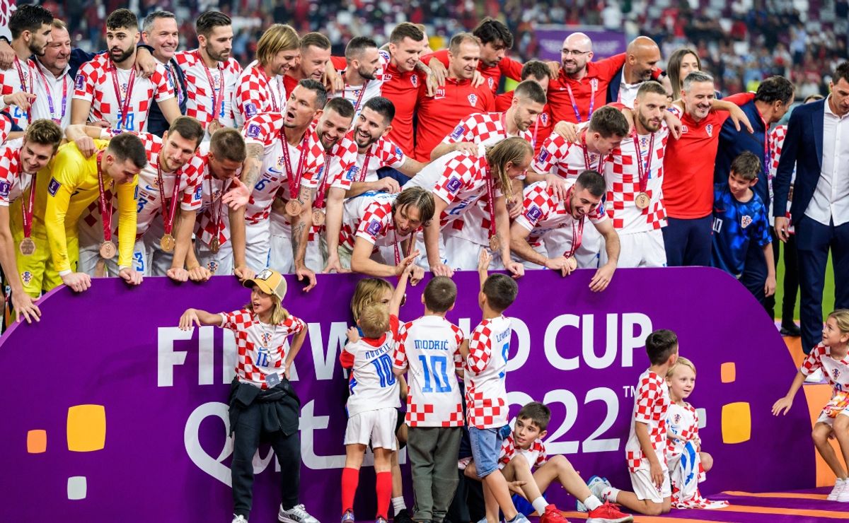 Luka Modric and Croatia seal third-place finish in his last World Cup game