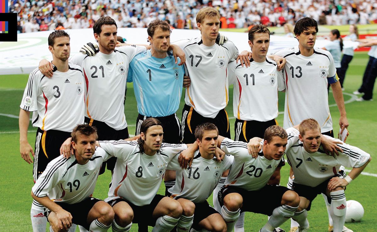 Soccer Jersey or Football Kit Template for Germany National