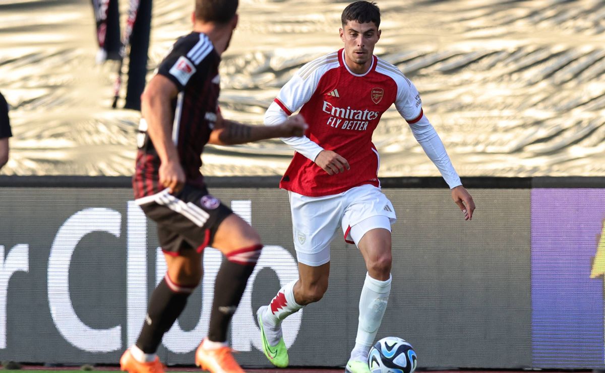 Balogun, Havertz play Nurnberg in Arsenal friendly