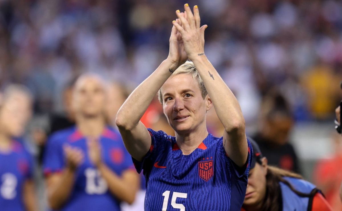 USWNT sends off Megan Rapinoe with win in final game