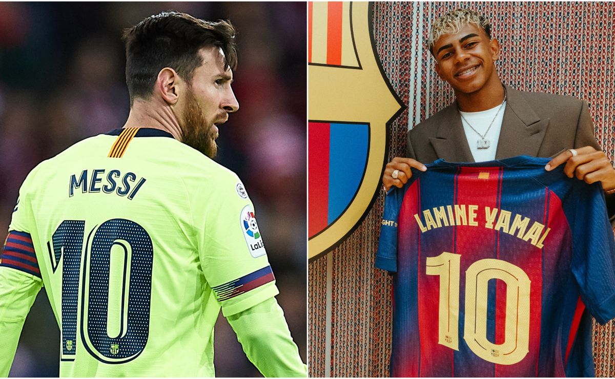 Following the footsteps of Diego Maradona, Ronaldinho, and Lionel Messi: Lamine Yamal’s stats by kit number at Barcelona