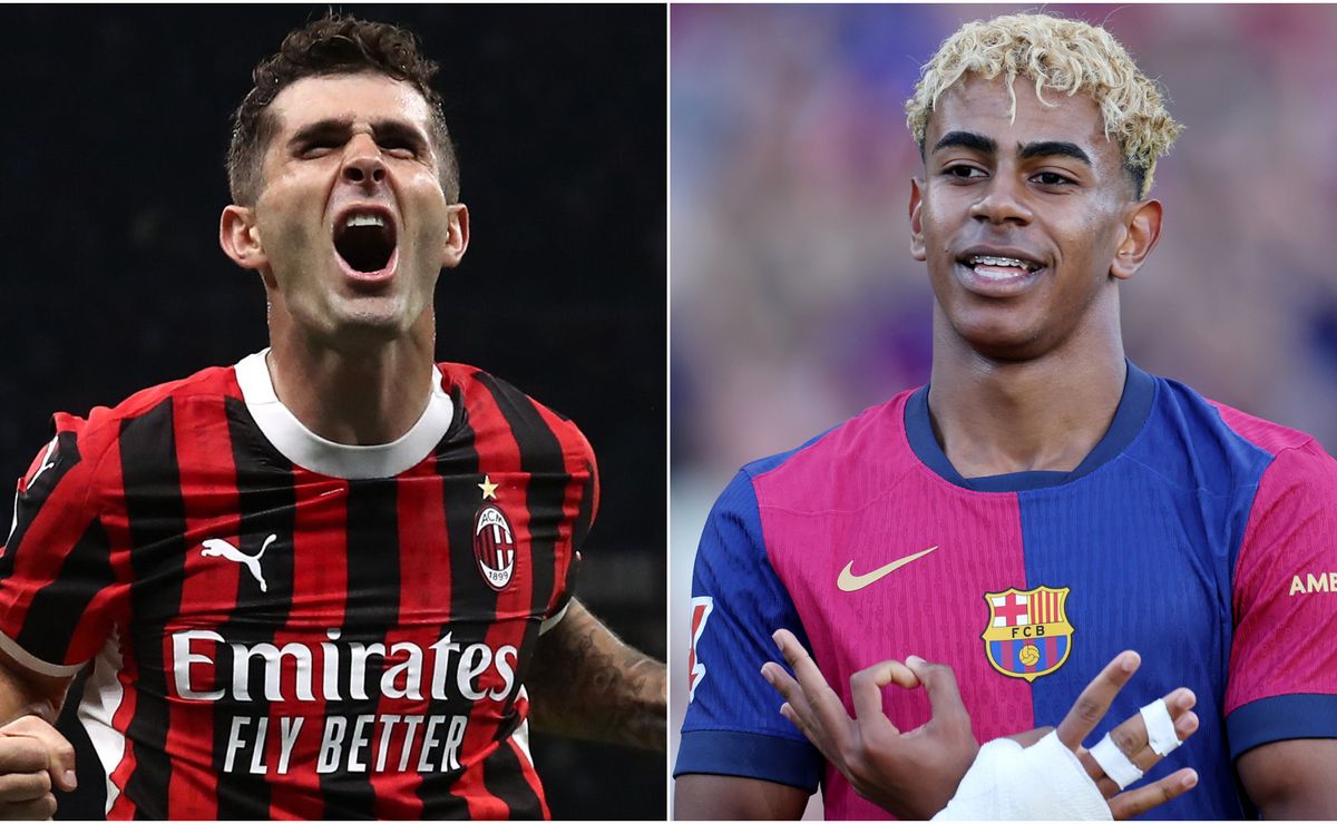 Christian Pulisic becomes shock Kylian Mbappe and Lionel Messi’s successor: Milan star beats Barcelona’s Lamine Yamal to top soccer award