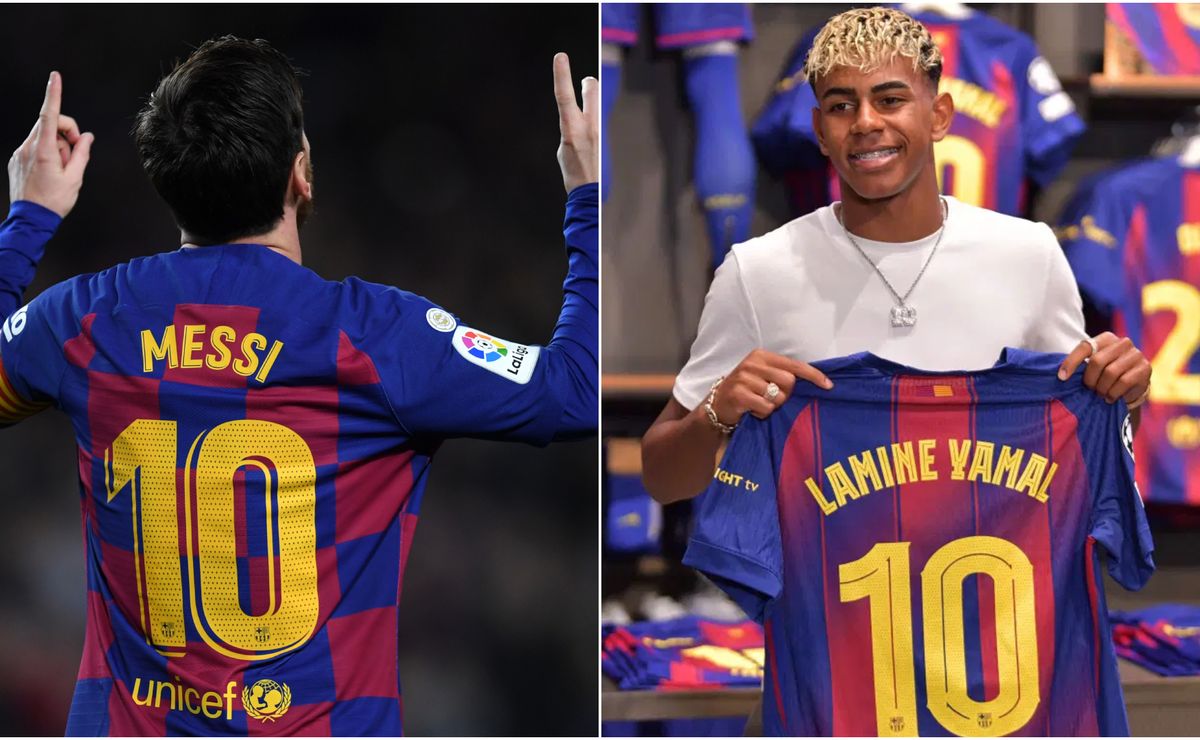 New number, same ambition: Lamine Yamal’s seven-word response to Lionel Messi comparisons after taking over kit No. 10