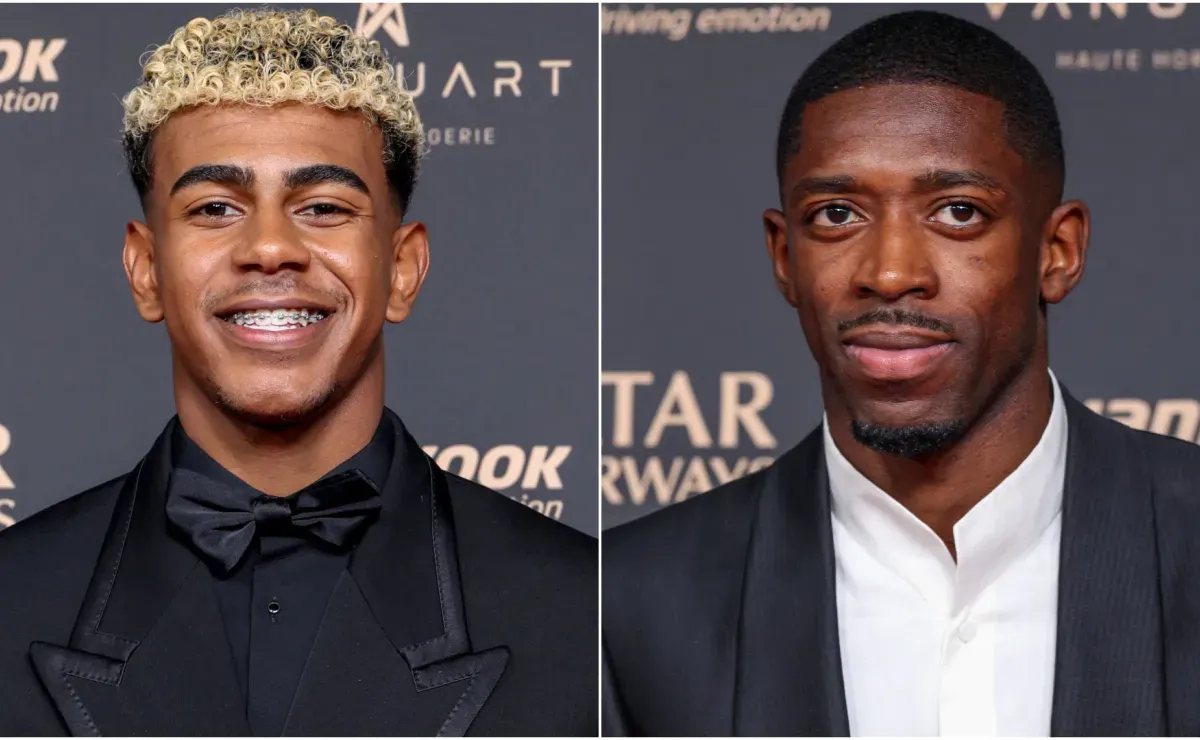 Lamine Yamal shows Grace after Ballon d’Or loss while he congratulates Ousmane Dembele in style but father gives fiery warning for four words (video)