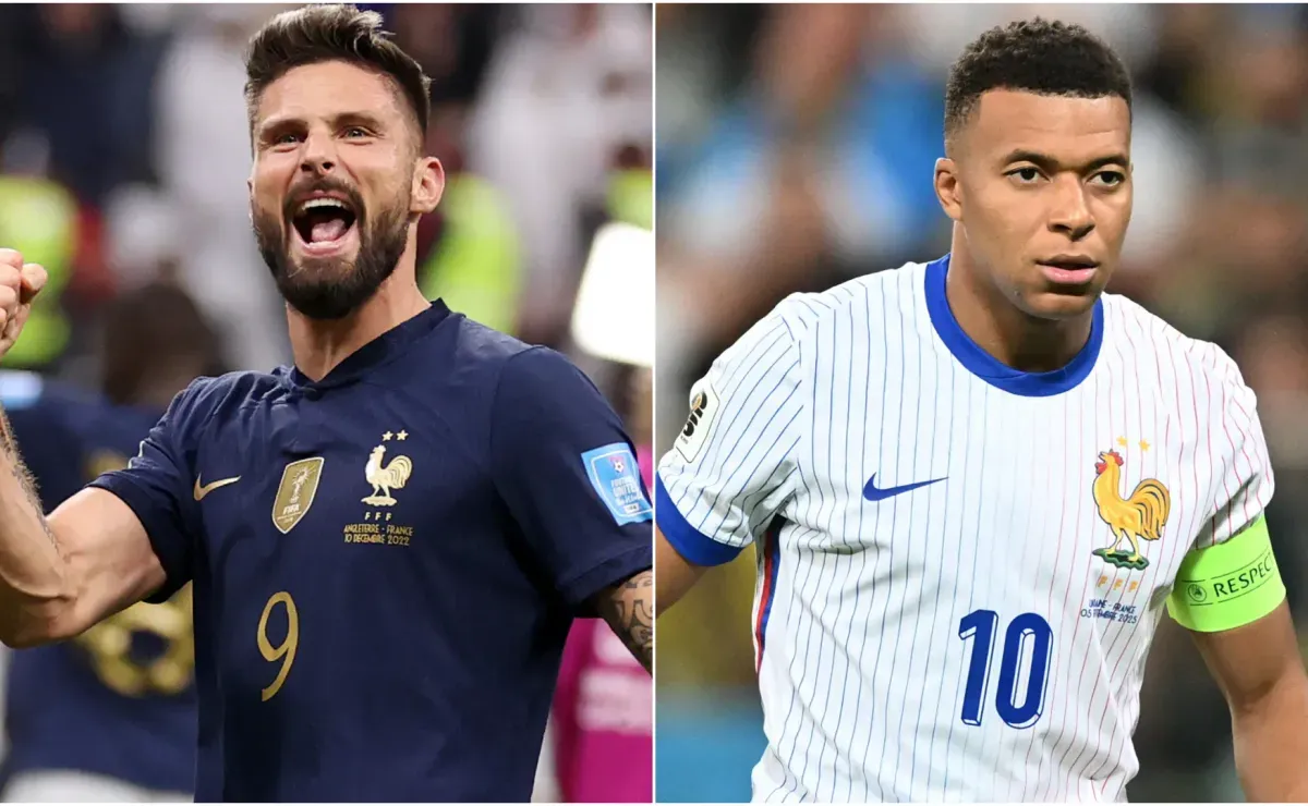 Kylian Mbappe shares bold view on chasing Olivier Giroud’s all-time record with France