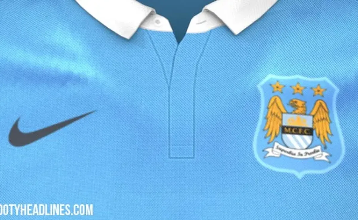 Wakker worden overeenkomst Zeug Manchester City home shirt for 2015-16 season: Leaked [PHOTOS] - World  Soccer Talk