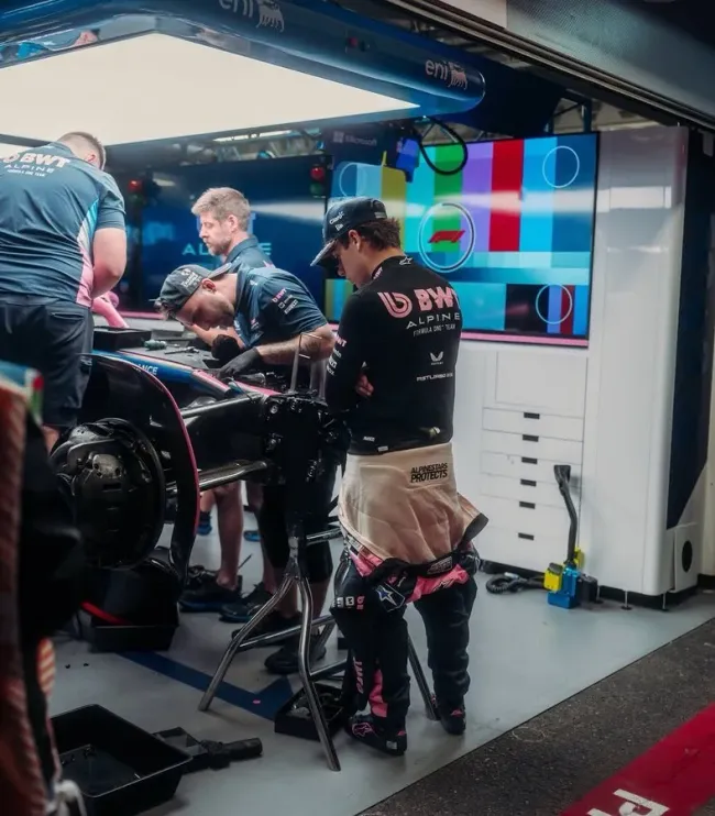 Colapinto reconoció que en Alpine siguen trabajando arduamente por mejorar. (Getty)