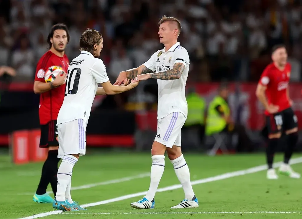 Modric e Kroos (Photo by Fran Santiago/Getty Images)