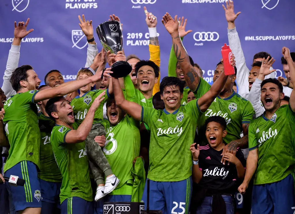 Xavier Arreaga, campeón de la MLS. Foto: Getty.