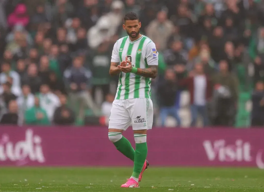 Willian José pelo Real Betis. (Photo by Fran Santiago/Getty Images)