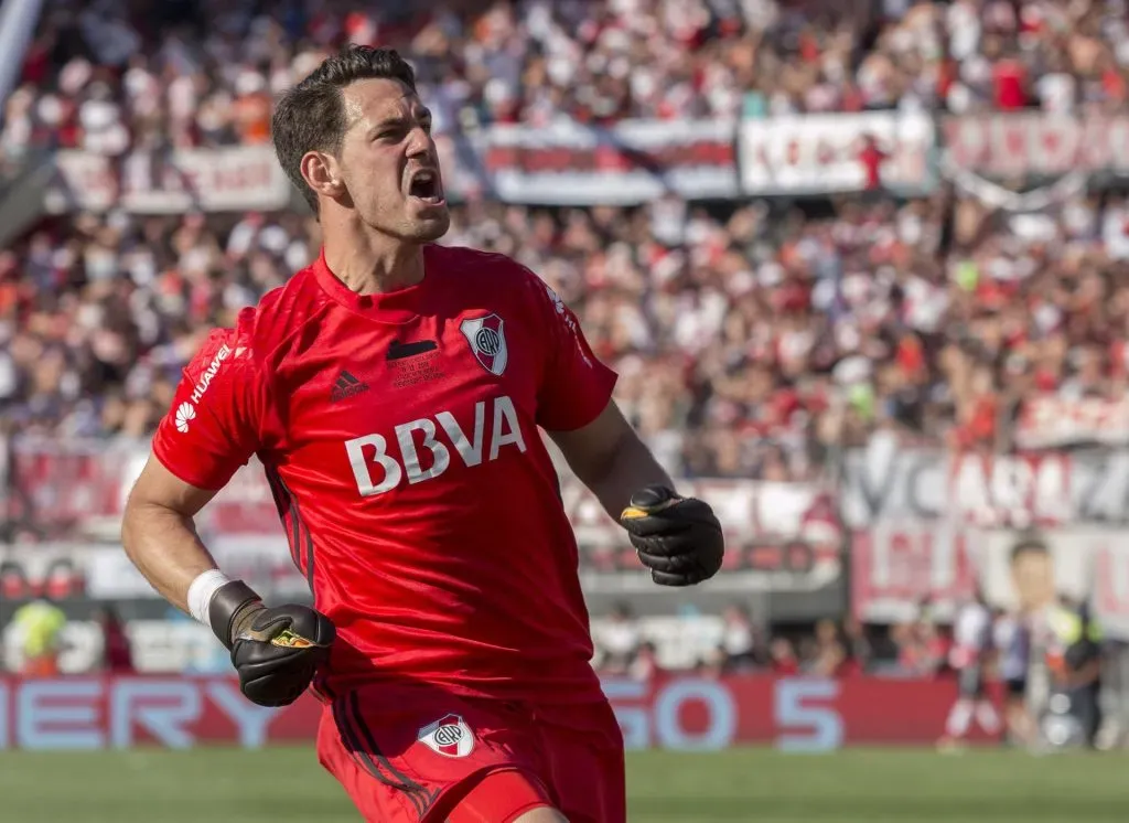 Batalla defendió el arco de River en 51 ocasiones: recibió 53 goles y tuvo 20 vallas invictas. (Foto: Getty).