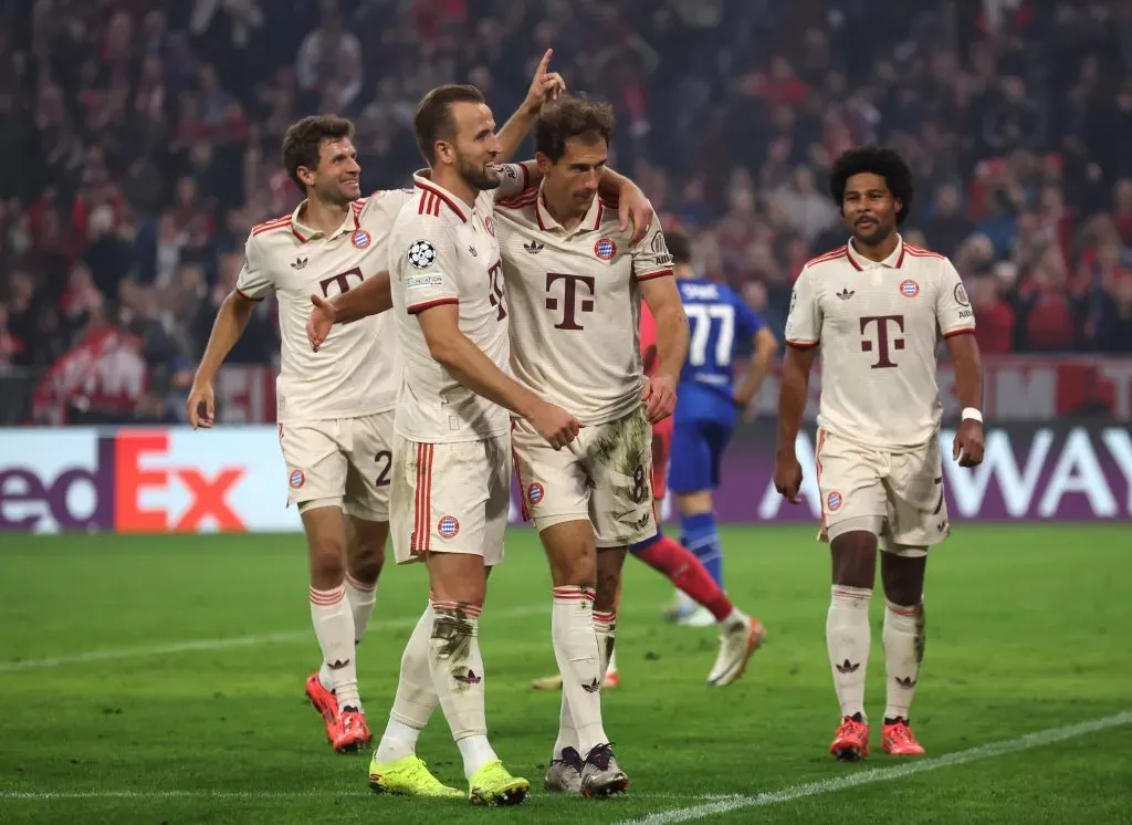 Kane brilló en la goleada del Bayern Múnich en la UEFA Champions League. Foto: Getty Images.