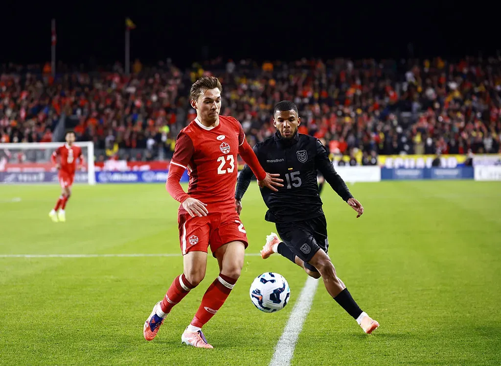 Ecuador empató su amistoso contra Canadá. Foto: Getty