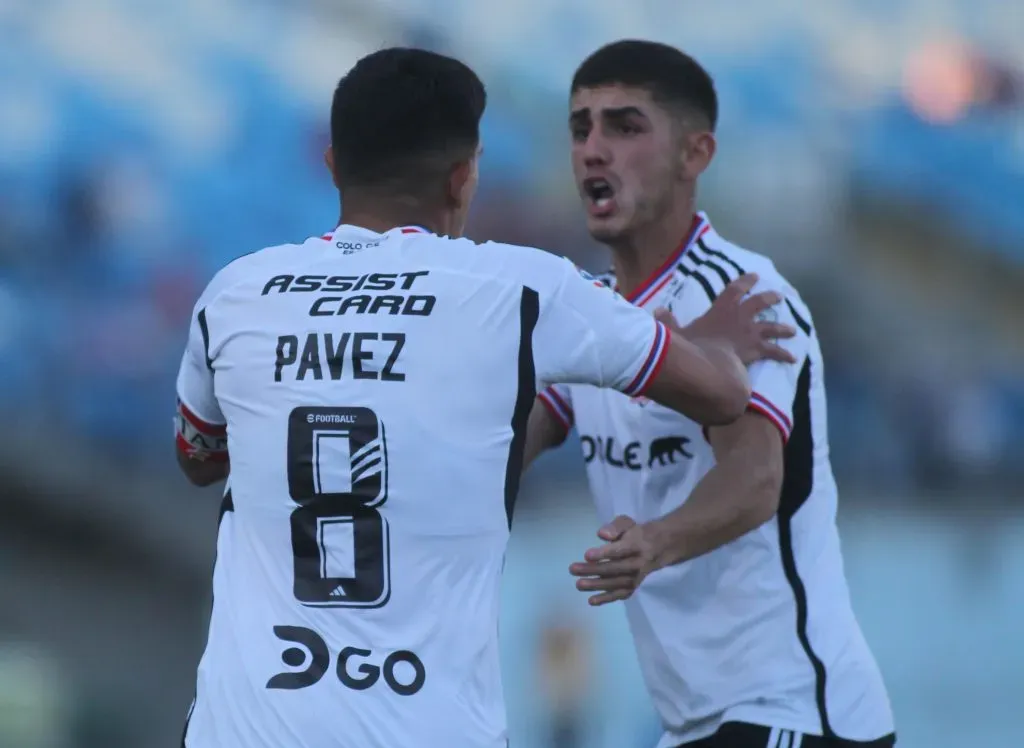 Esteban Pavez y Bruno Gutiérrez son bajas ante Unión Española por suspensión. Fuente: Photosport.