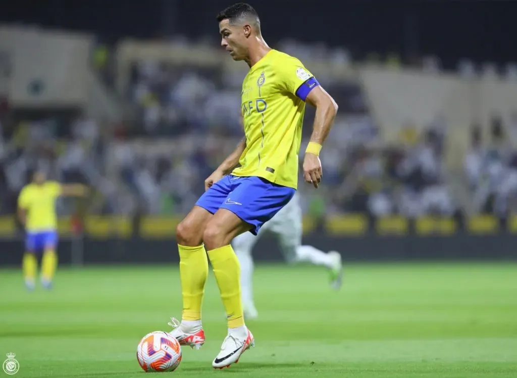 Cristiano Ronaldo se reencuentra con las redes (@AlNassrFC_EN)