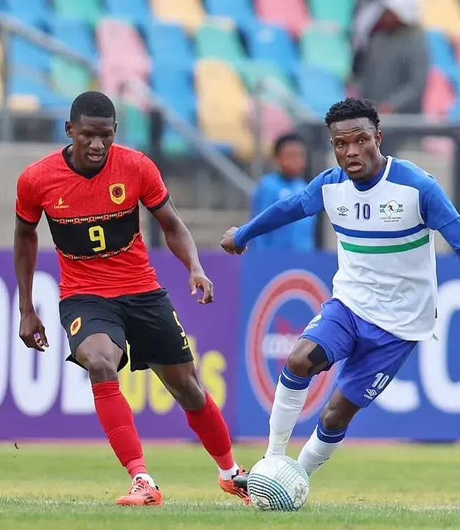 Angola venceu Lesoto e assumiu a liderança do Grupo B. Foto: FAF