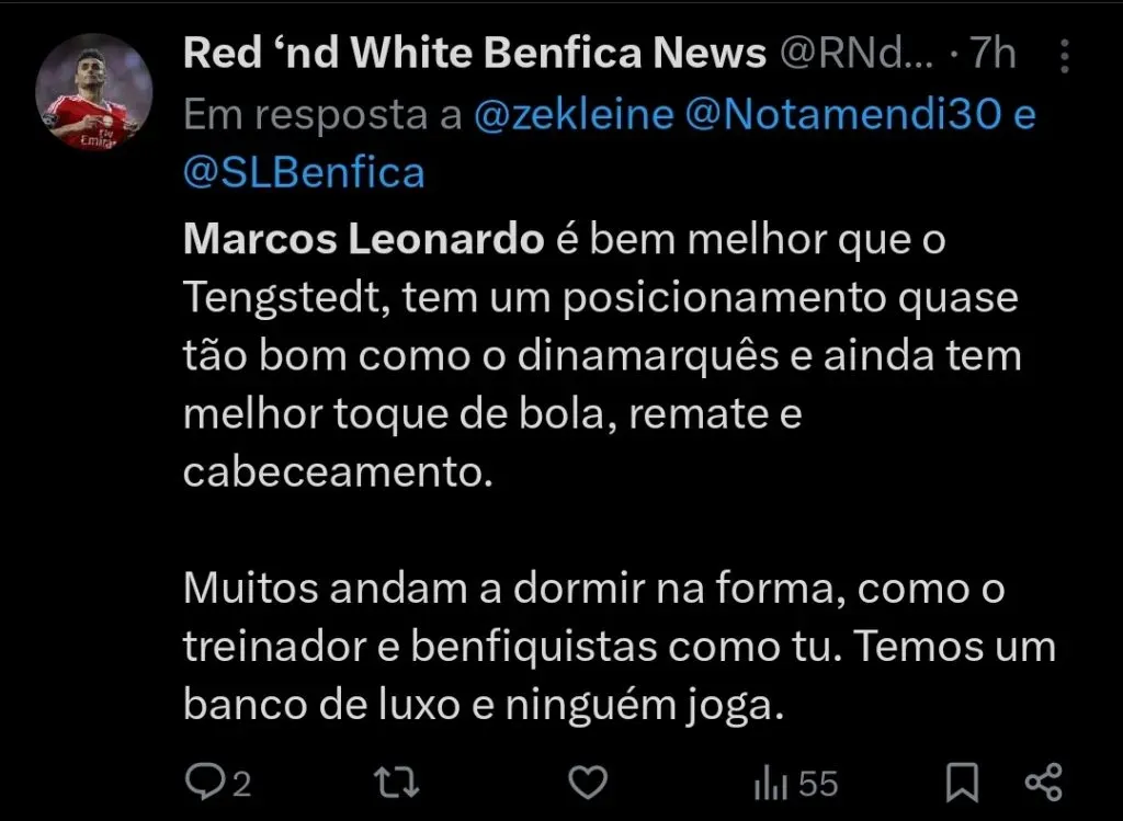 Repercussão via Twitter