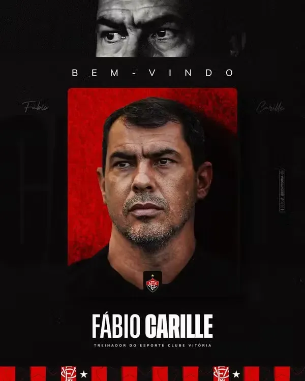Carille, novo técnico do Vitória
