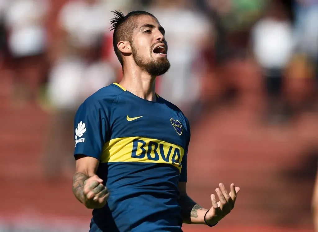 Junior Benítez y su paso por Boca en 2017. (Foto: Getty Images)