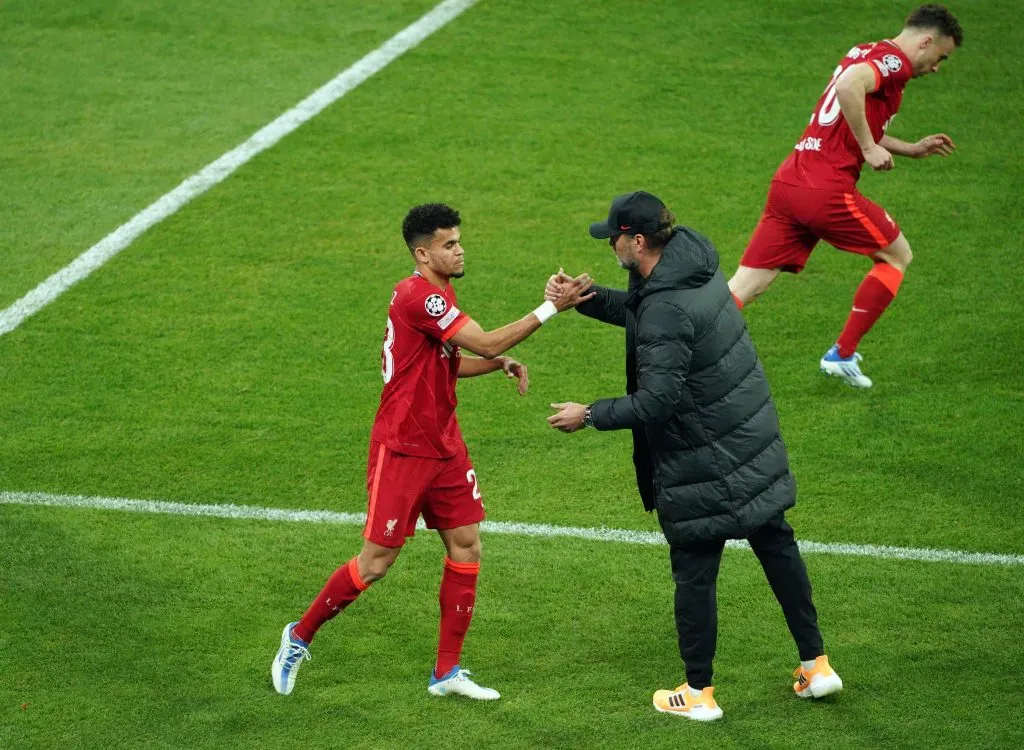 Luis Díaz, Jürgen Klopp (IMAGO / PA Images)