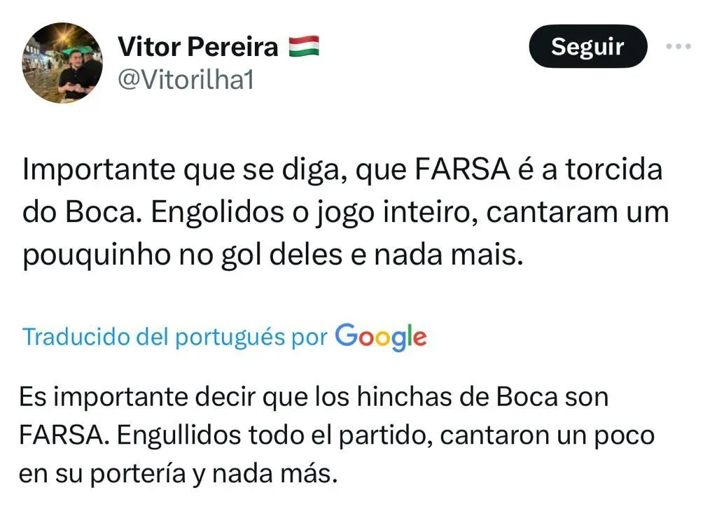 La mentira se acabó: en Brasil se asombraron por el poco aliento de Boca en la final de la Copa Libertadores