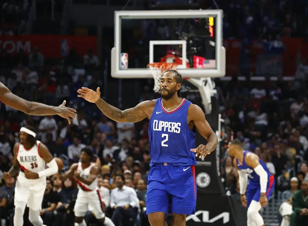 Kawhi Leonard es una de las figuras de los Clippers (Getty Images).