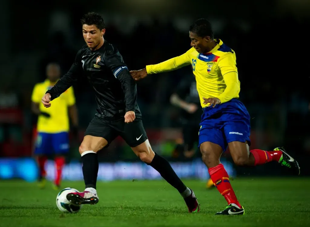 El último amistoso de Ecuador ante una Selección UEFA fue en el 2013 contra Portugal de Cristiano Ronaldo. Foto: Getty.