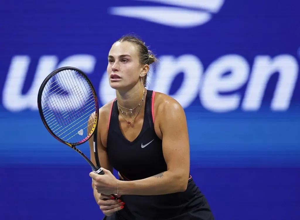 Aryna Sabalenka durante el US Open 2025 (Getty Images).