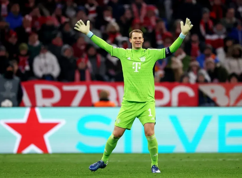 Neuer é responsável por empate do Bayern de Munique. Foto: Alexander Hassenstein/Getty Images