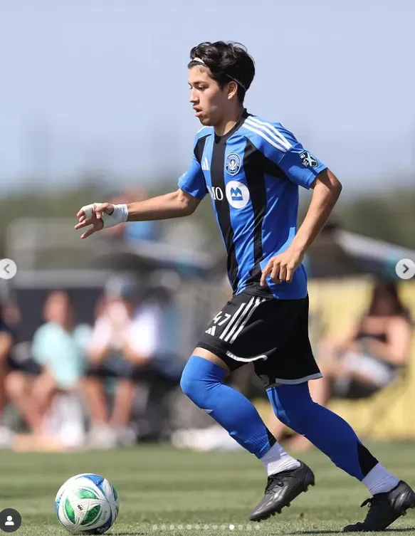 Patrick Arana con el Montreal CF. (Foto: Academia Montreal CF)