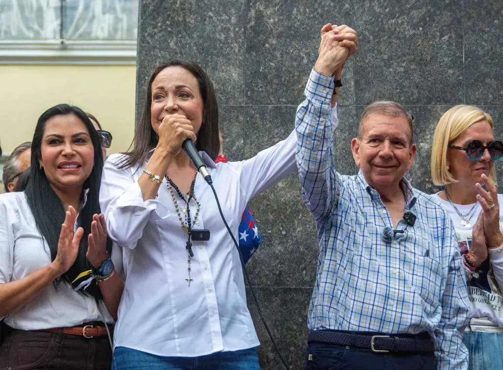 Machado afirma que González es el legítimo ganador del proceso. Foto: Imago.