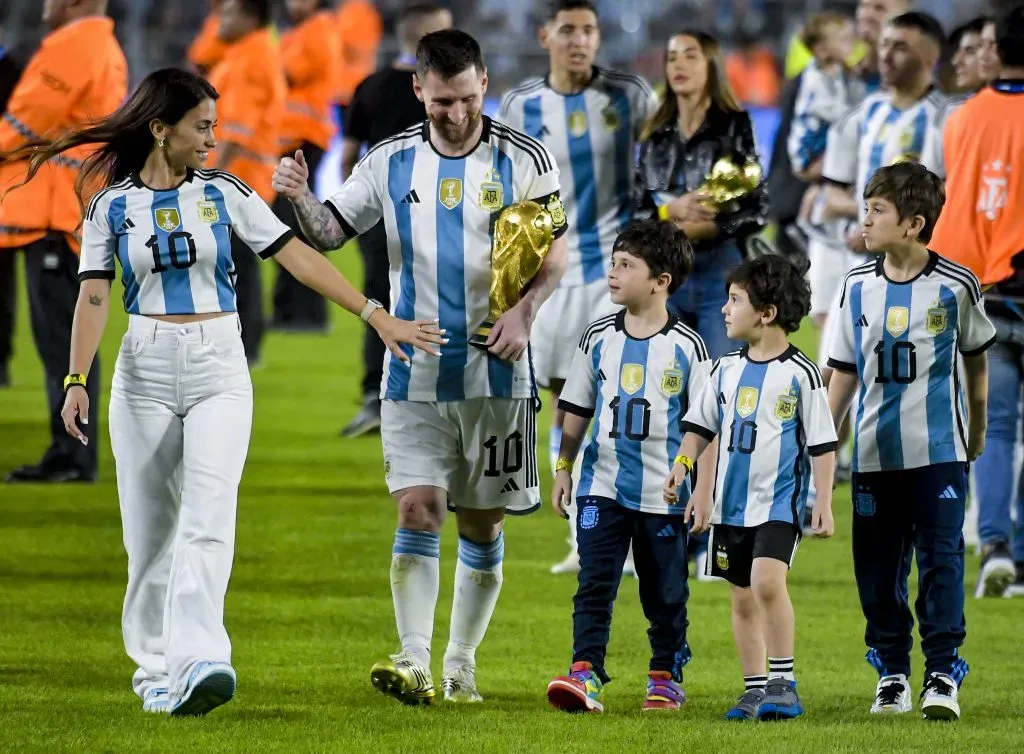 La familia Messi tendrá su palco en el Monumental. (Foto: Getty Images)