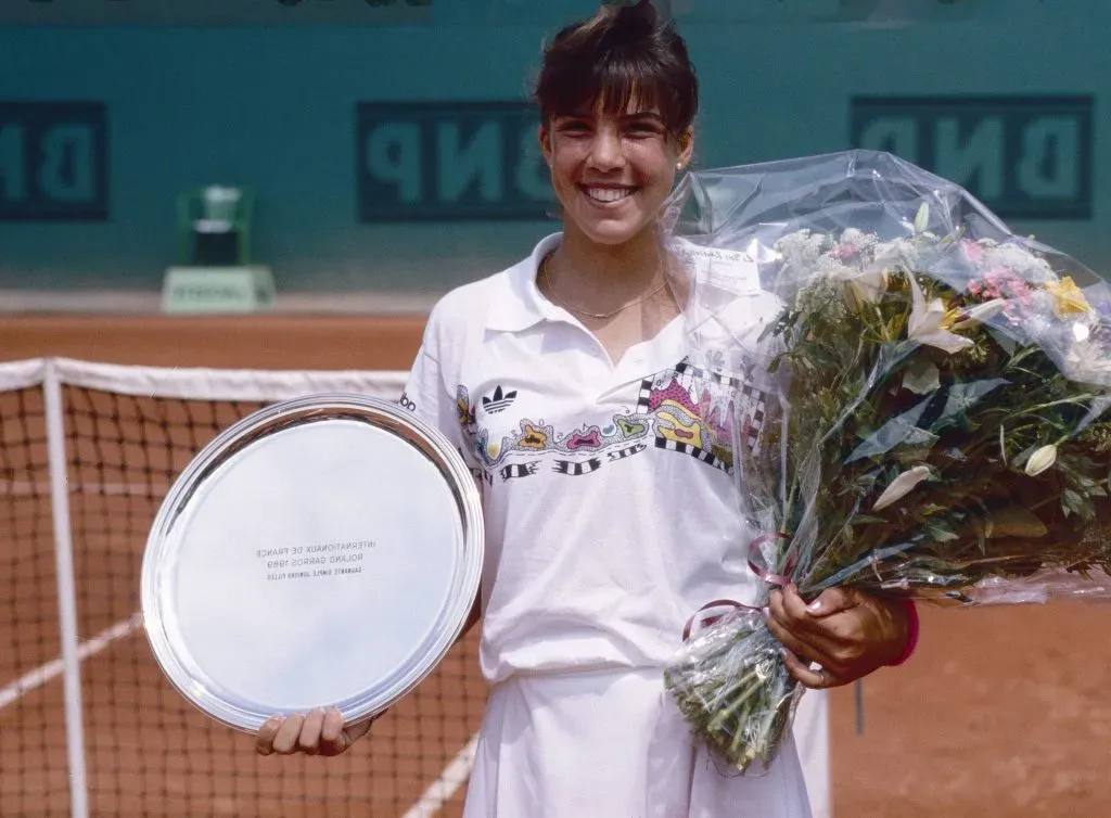 Jennifer Capriati en el Roland Garros de 1989