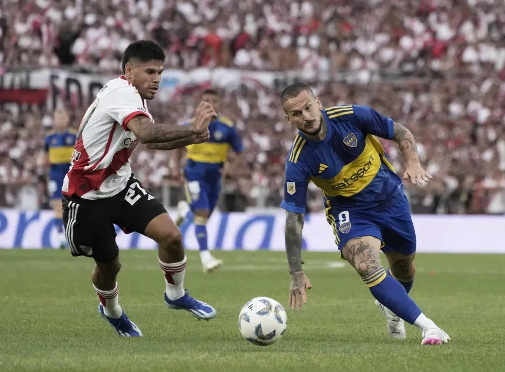 Darío Benedetto en su último paso por Boca Juniors (IMAGO)