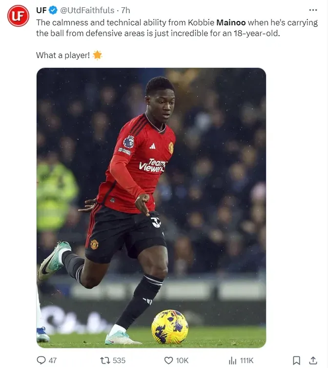 Kobbee Mainoo has a choice to make on his international future