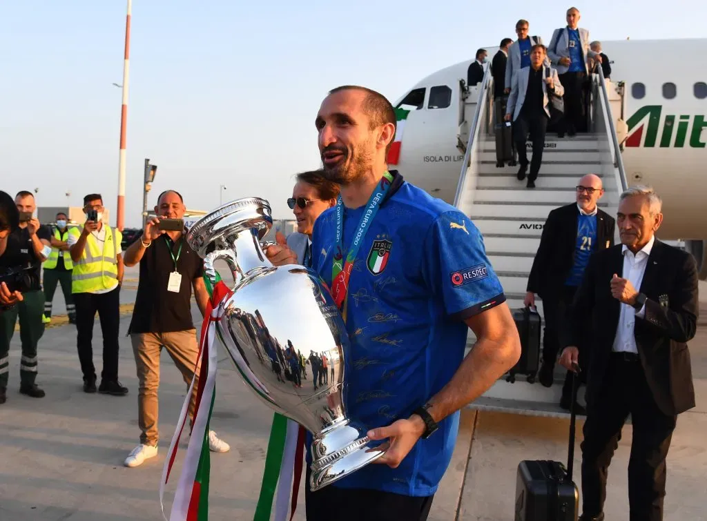 Giorgio Chiellini fue una de las figuras de aquella Euro (Getty Images)