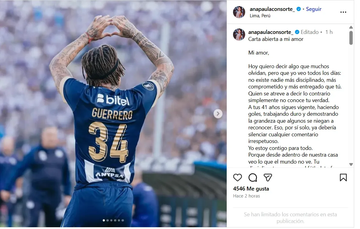 Fuente: @anapaulaconsorte