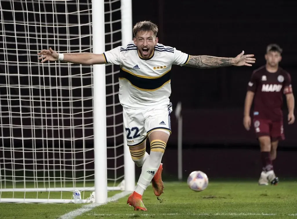 Ignacio Rodríguez, el goleador juvenil de Boca. (Foto: @BocaJrsOficial)