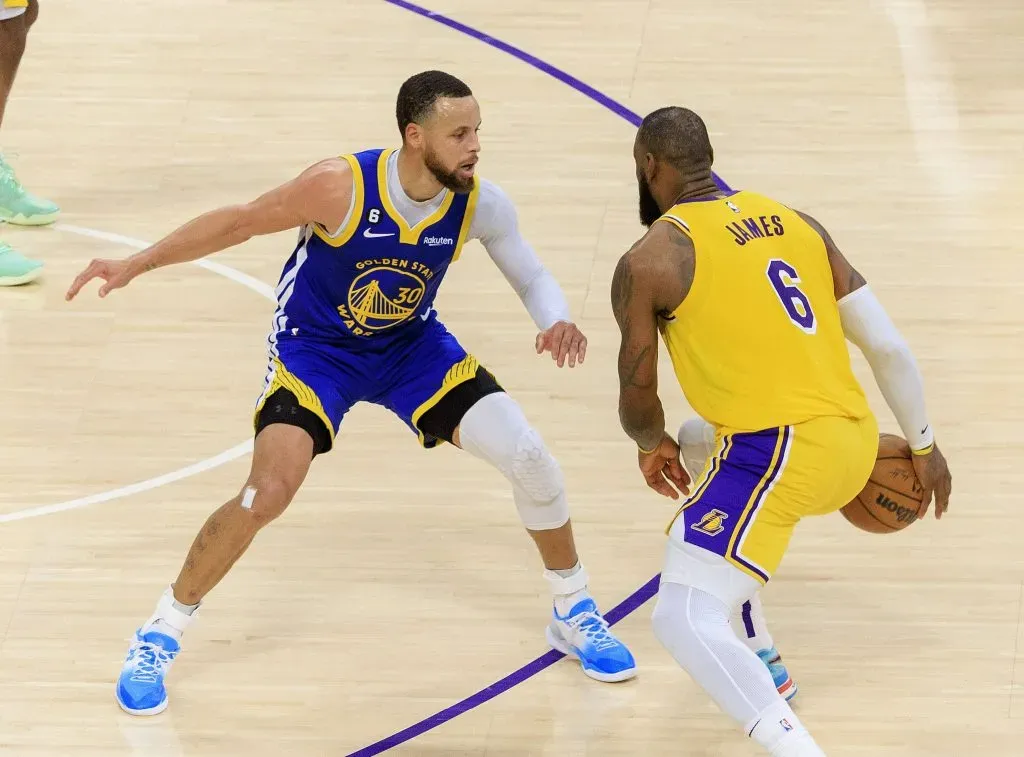 Curry vs LeBron / Imago.