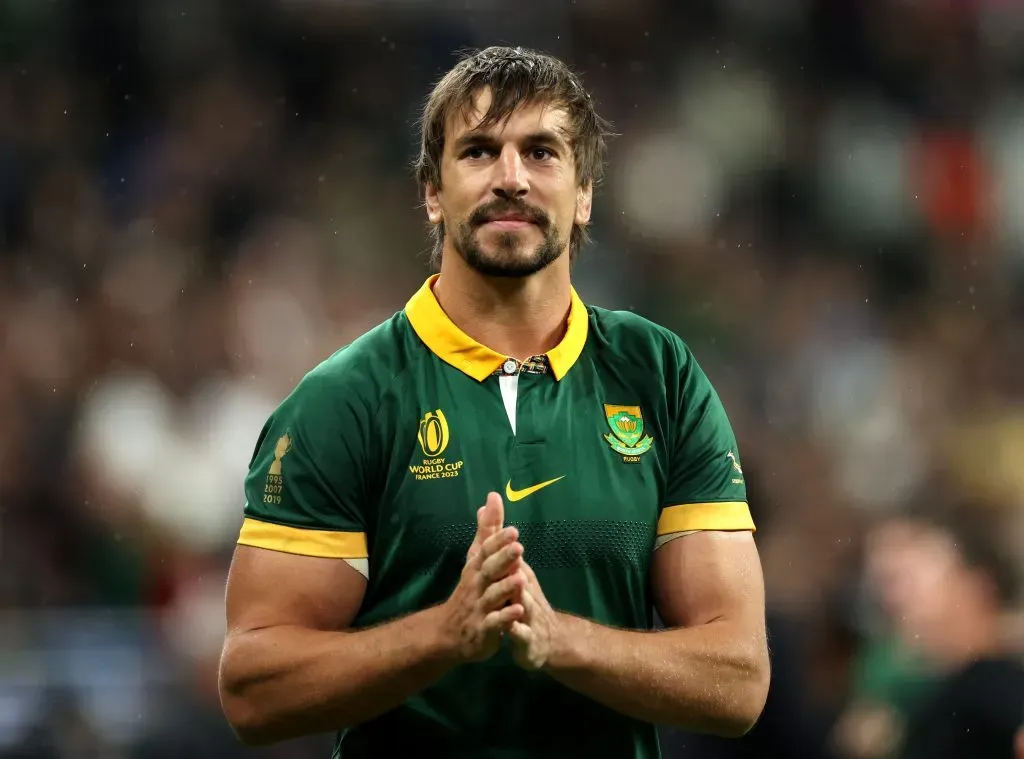 Eben Etzebeth, una de las figuras de Sudáfrica (Getty Images).