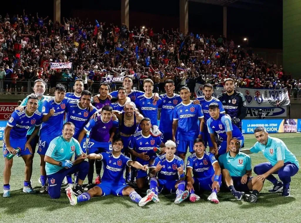 Los azules llevan dos victorias en el torneo y llegan invictos al Superclásico. Foto: U. de Chile.