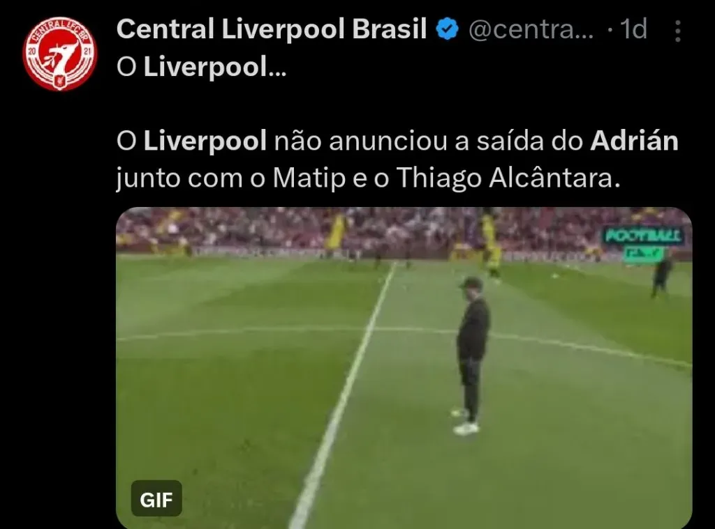 Repercussão via Twitter