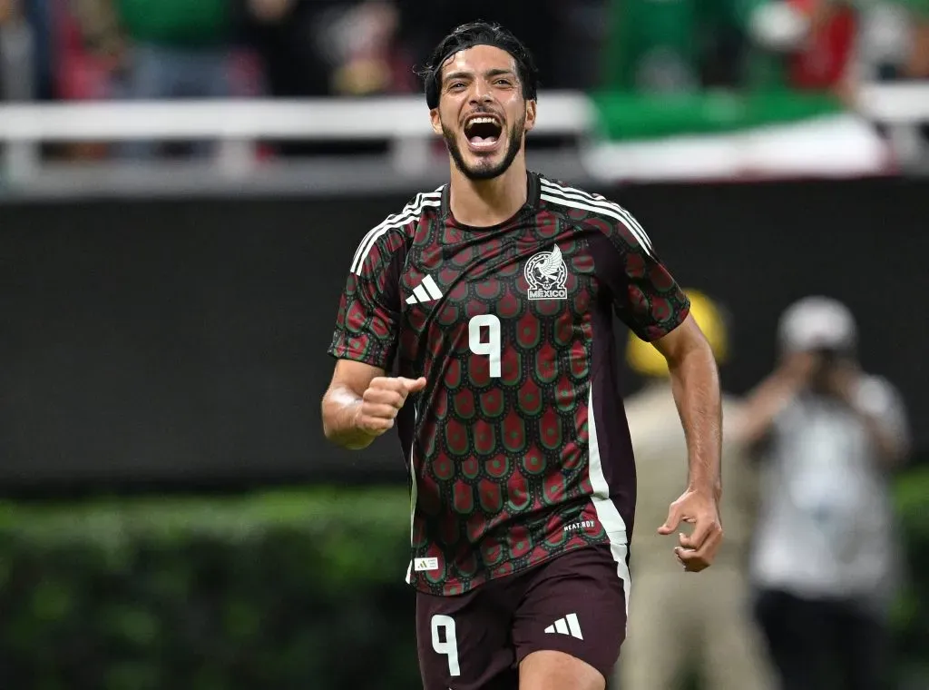 Raúl Jiménez marcó el 1-0 en el partido ante Estados Unidos. [Foto IMAGO]