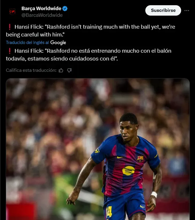 Fuente: @BarcaWorldWide