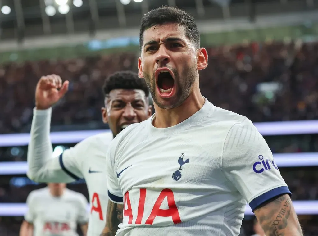 Romero em ação pelo Tottenham. (Photo by Richard Pelham/Getty Images)