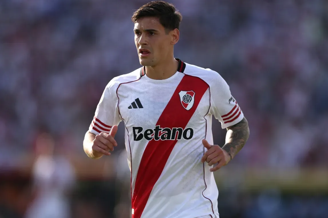 Lucas Martínez Quarta, zaguero central de River Plate. (Getty Images)